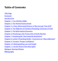 Trusting the Word and Nothing Else at All