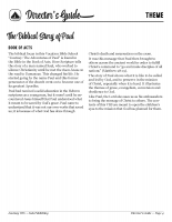 Journey VBS - Adventures of Paul (Director's Guide)